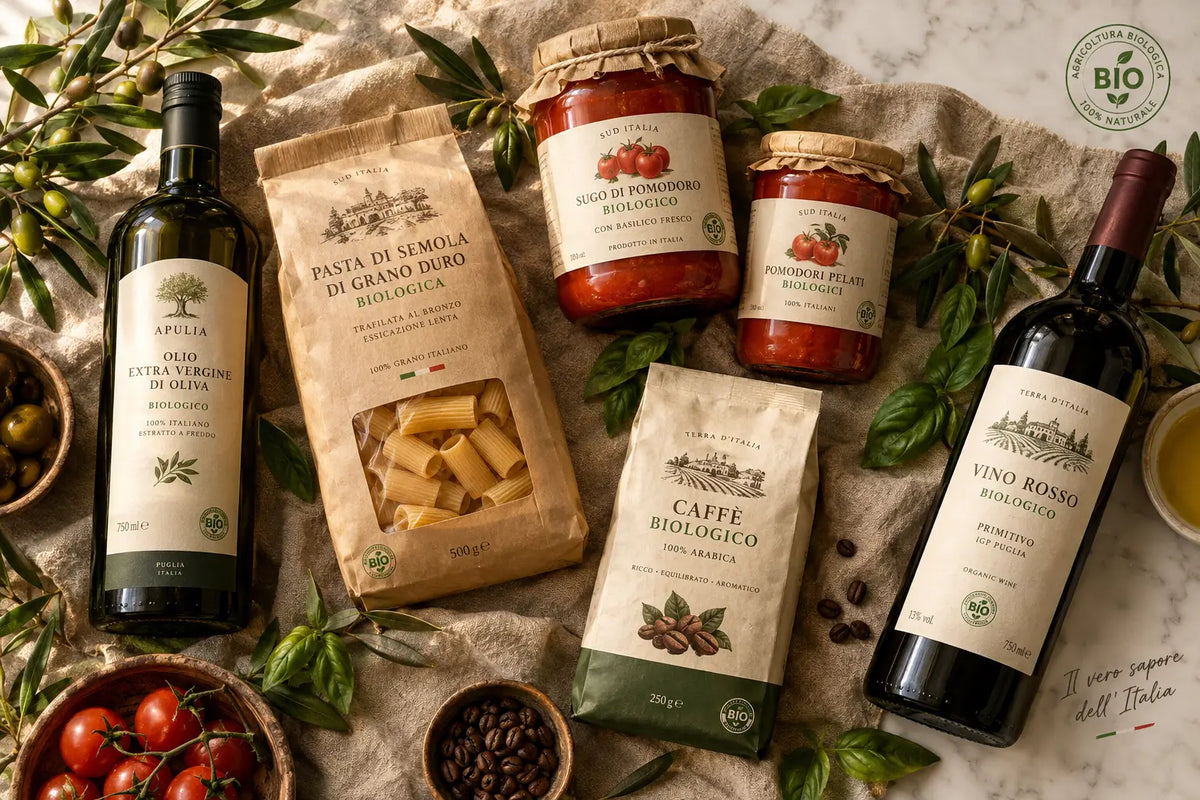 Bio-Produkte italienische Feinkost Scarati