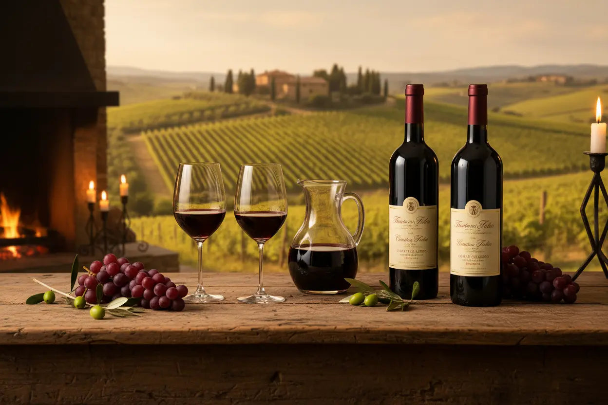 Rotwein italienische Feinkost Scarati