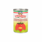 San Marzano Tomaten D.O.P. „Strianese“ 400 g – Italienische geschälte Tomaten aus Kampanien-italienische Feinkost Scarati