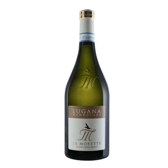 Le Morette Lugana DOC “Mandolara” 0,75 l – eleganter Weißwein vom Gardasee-italienische Feinkost Scarati