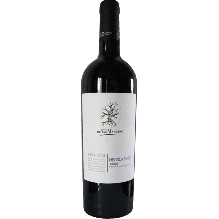SAN MARZANO Negroamaro Puglia IGP I Tratturi-italienische Feinkost Scarati