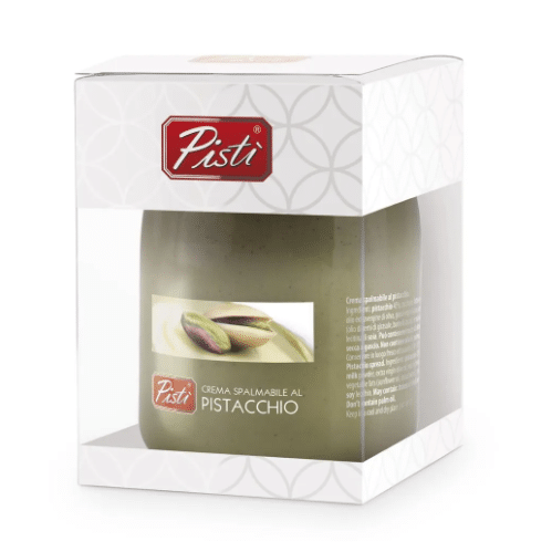 Pistaziencreme Magnum „Pisti“ 600 g – süße Creme aus sizilianischen Pistazien-italienische Feinkost Scarati