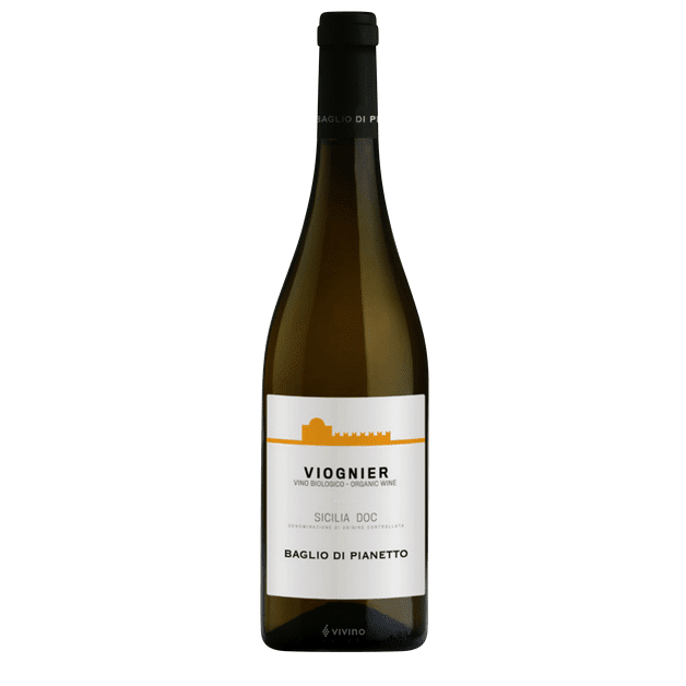 BIO Viognier DOC „Baglio di Pianetto“ 0,75 l – eleganter Weißwein aus Sizilien-italienische Feinkost Scarati