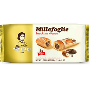 Matilde Vicenzi Millefoglie Snack alla nocciola 5x25g-italienische Feinkost Scarati