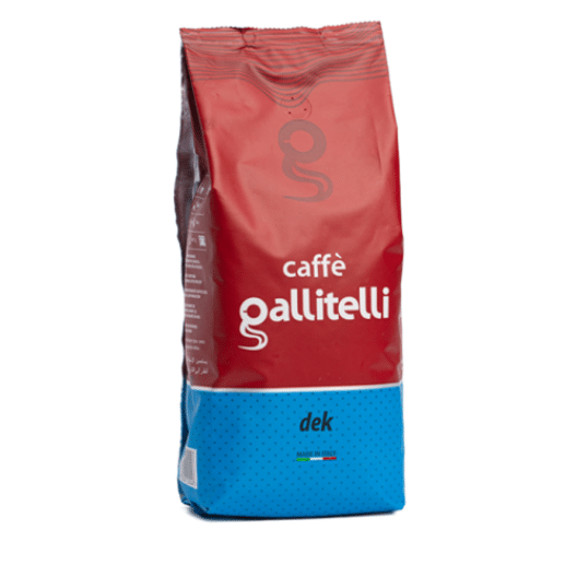Gallitelli „DEK Blend“ 1 kg – entkoffeinierter Espresso aus Italien-italienische Feinkost Scarati