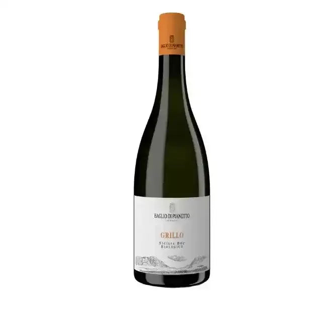 BIO Grillo DOC „Baglio di Pianetto“ 0,75 l – frischer Weißwein aus Sizilien-italienische Feinkost Scarati