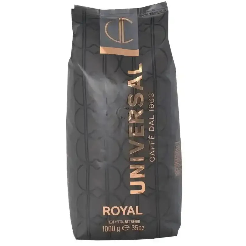 Universal Caffè Royal ganze Bohne 1 kg – edle Espressomischung aus Italien-italienische Feinkost Scarati