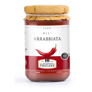 Tomatensoße Arrabbiata „Sughi Toscana“ 300 g – Italienische scharfe Pastasauce-italienische Feinkost Scarati