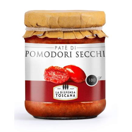 Getrocknete Tomatencreme „Sughi Toscana“ 180 g-italienische Feinkost Scarati