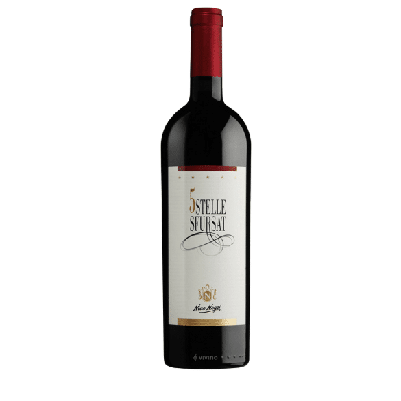 Sfursat 5 Stelle DOCG 2018 „Nino Negri“ 0,75 l – Rotwein aus der Lombardei-italienische Feinkost Scarati