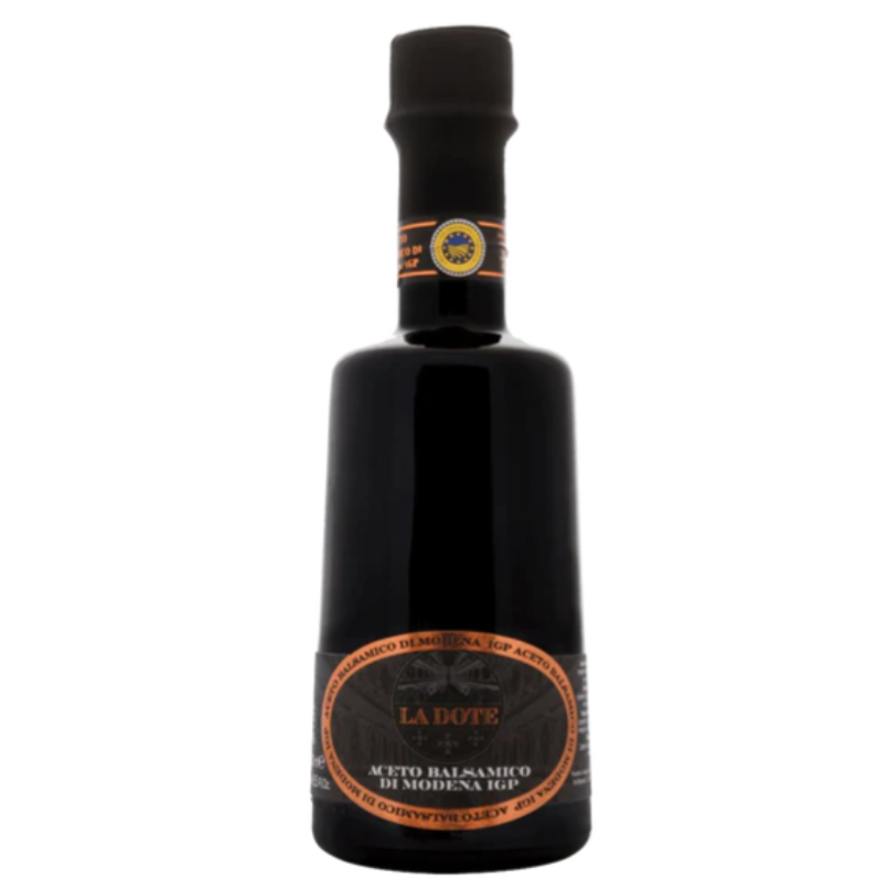La Dote Aceto Balsamico di Modena Bronze 8 Jahre – 0,25 l Premium-Balsamico-italienische Feinkost Scarati
