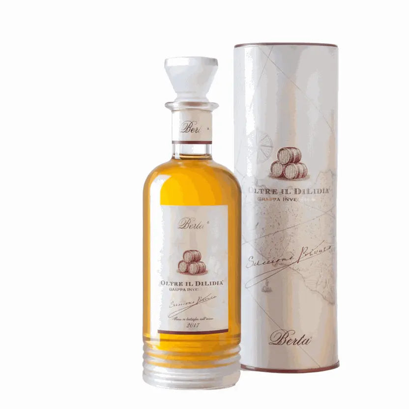 Grappa Oltre Il Dilidia Riserva Stravecchia Berta-italienische Feinkost Scarati