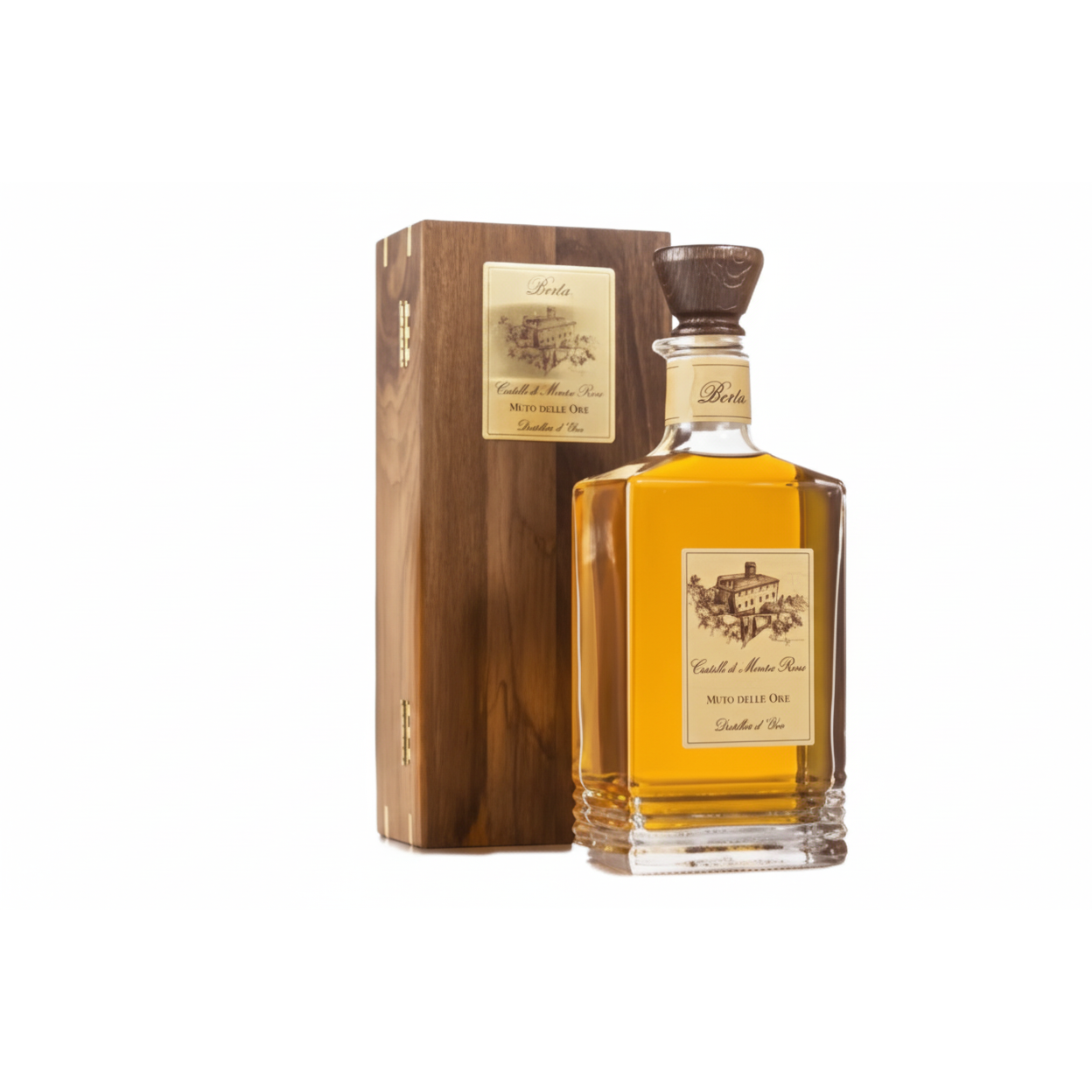 Berta Trauben Edelbrand Mito Delle Ore - 0,7l-italienische Feinkost Scarati