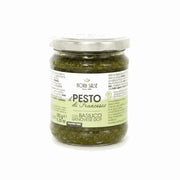 Pesto mit Basilikum DOP - 180 g-italienische Feinkost Scarati