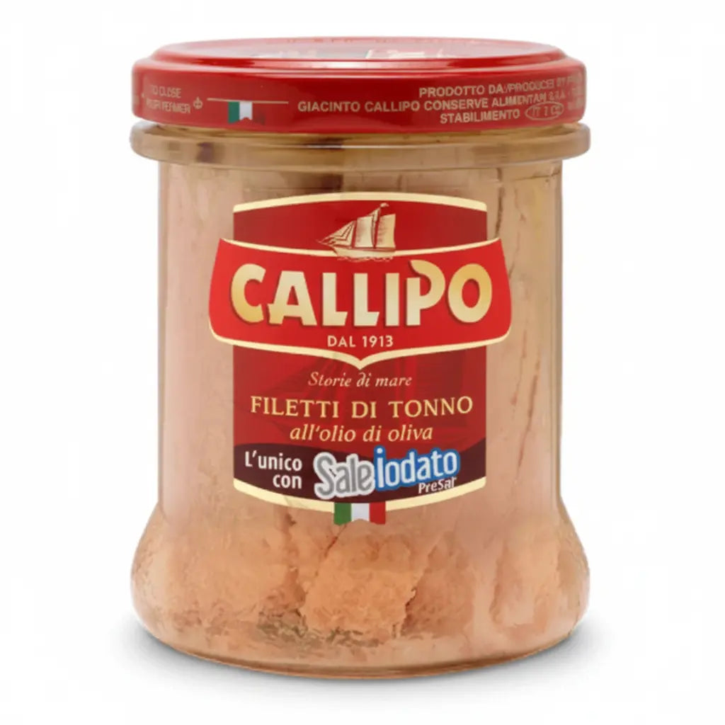 Callipo Thunfischfilets in Olivenöl 170 g – Tonno Filetti