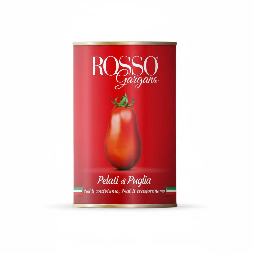 Rossogargano Pelati 400 g – Geschälte italienische Tomaten