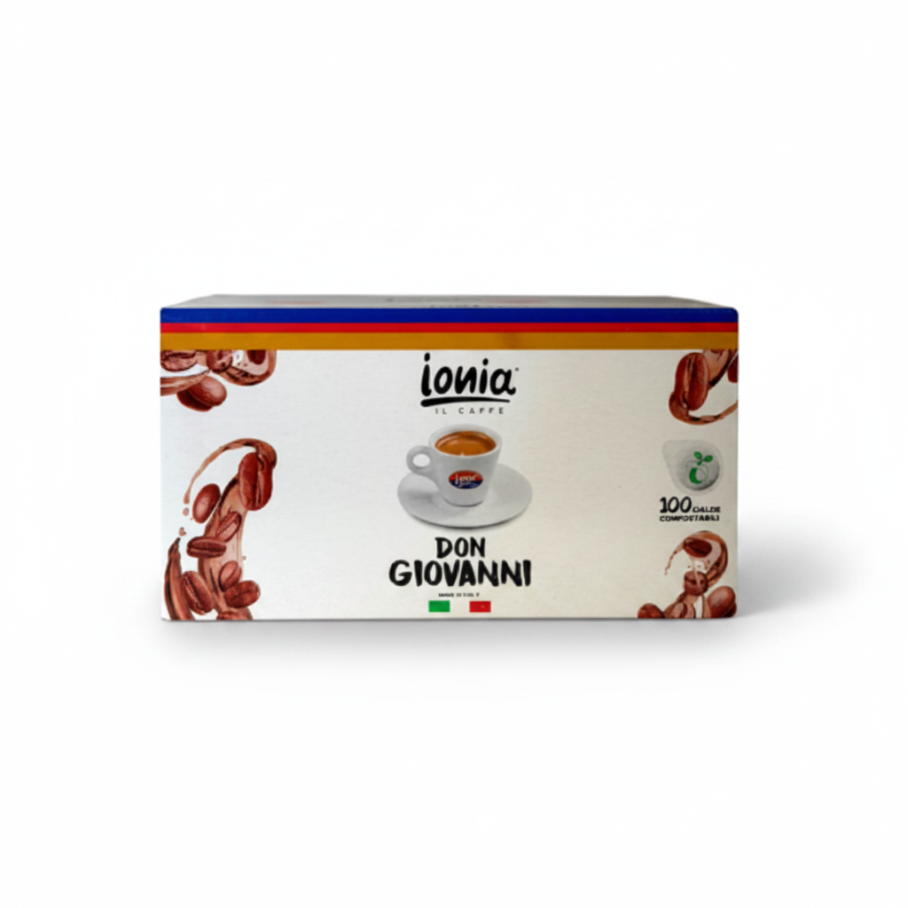 Ionia Don Giovanni ESE Pads – Espresso 100 Stück