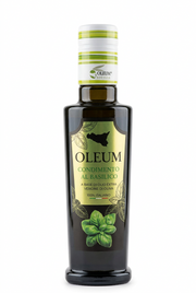 Oleum Sicilia Basilikum-Olivenöl – Natives Olivenöl Extra mit Basilikum 0,25 l Oleum Sicilia