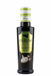 Oleum Sicilia Knoblauch-Olivenöl – Natives Olivenöl Extra mit Knoblauch 0,25 l Oleum Sicilia