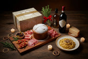 Geschenkset „Natale Italiano" – Weihnachtsmenü mit Vorspeise, Hauptgericht & Dessert