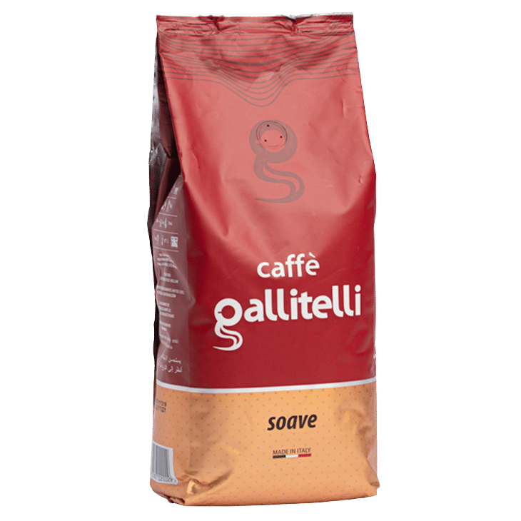 Gallitelli SOAVE Espresso Kaffee Bohnen 1 kg – ausgewogene italienische Espressomischung-italienische Feinkost Scarati