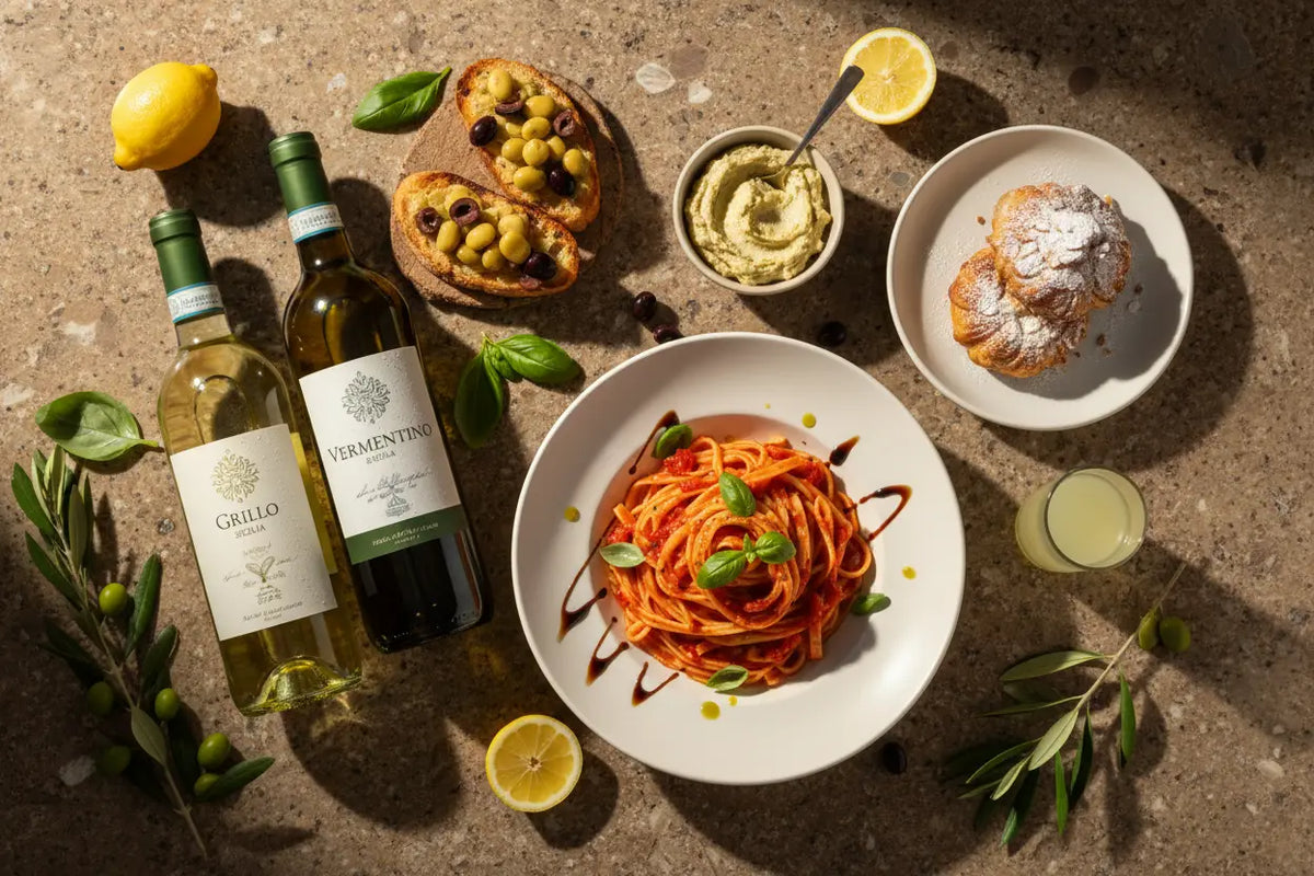 Bianco Italiano – Weißwein & Antipasti Feinkost Scarati