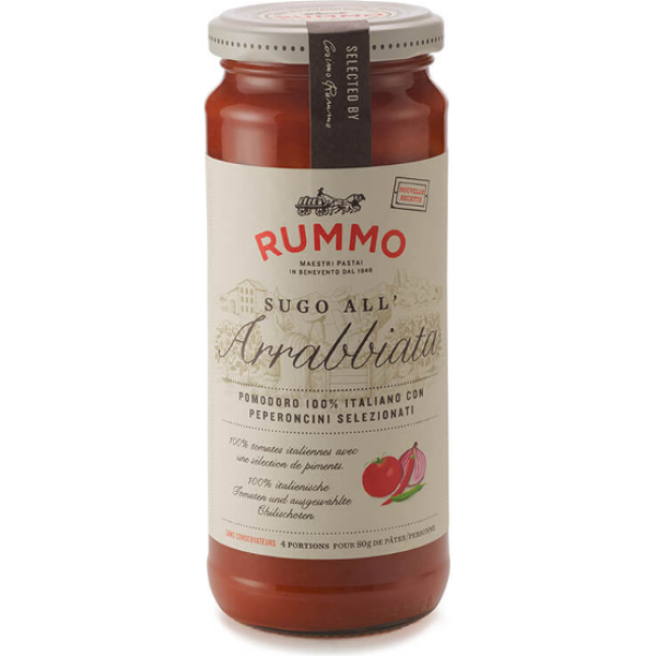 Rummo Sugo all\'Arrabbiata - mit Chili - Scarati Tomatensauce 340 g